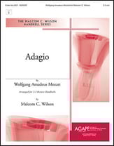 Adagio Handbell sheet music cover